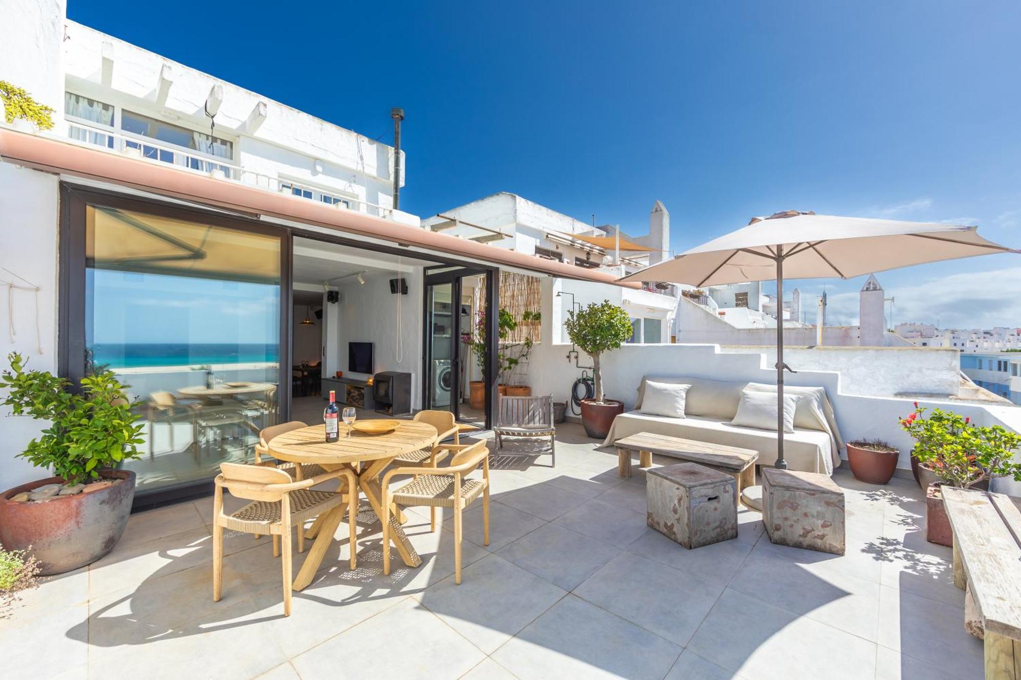 Los Lances Beach Apartments 塔里法 外观 照片