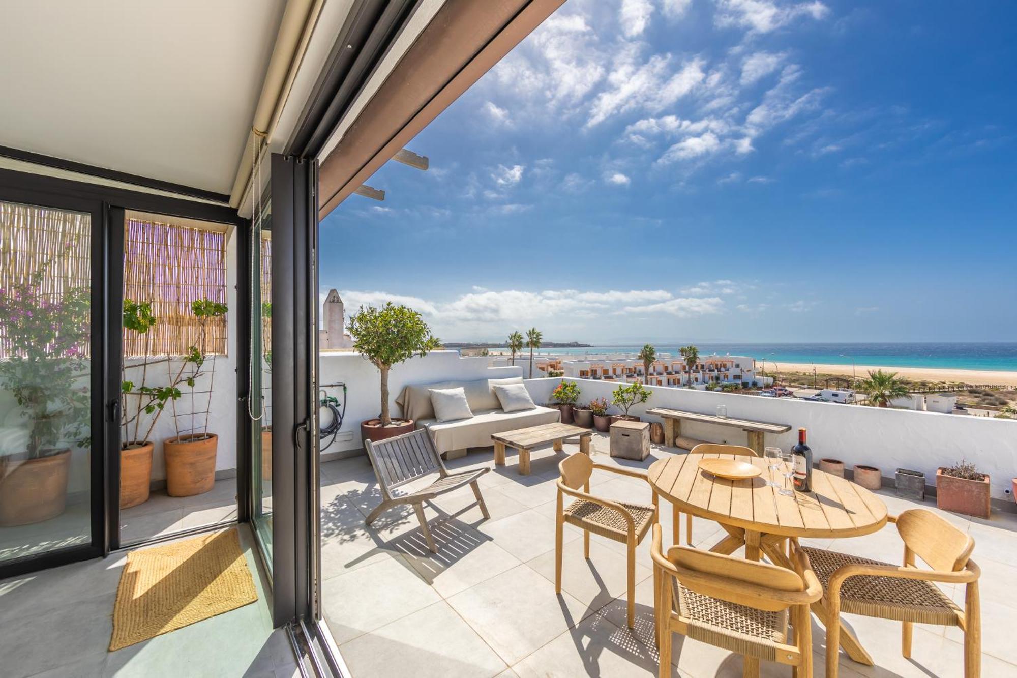 Los Lances Beach Apartments 塔里法 外观 照片